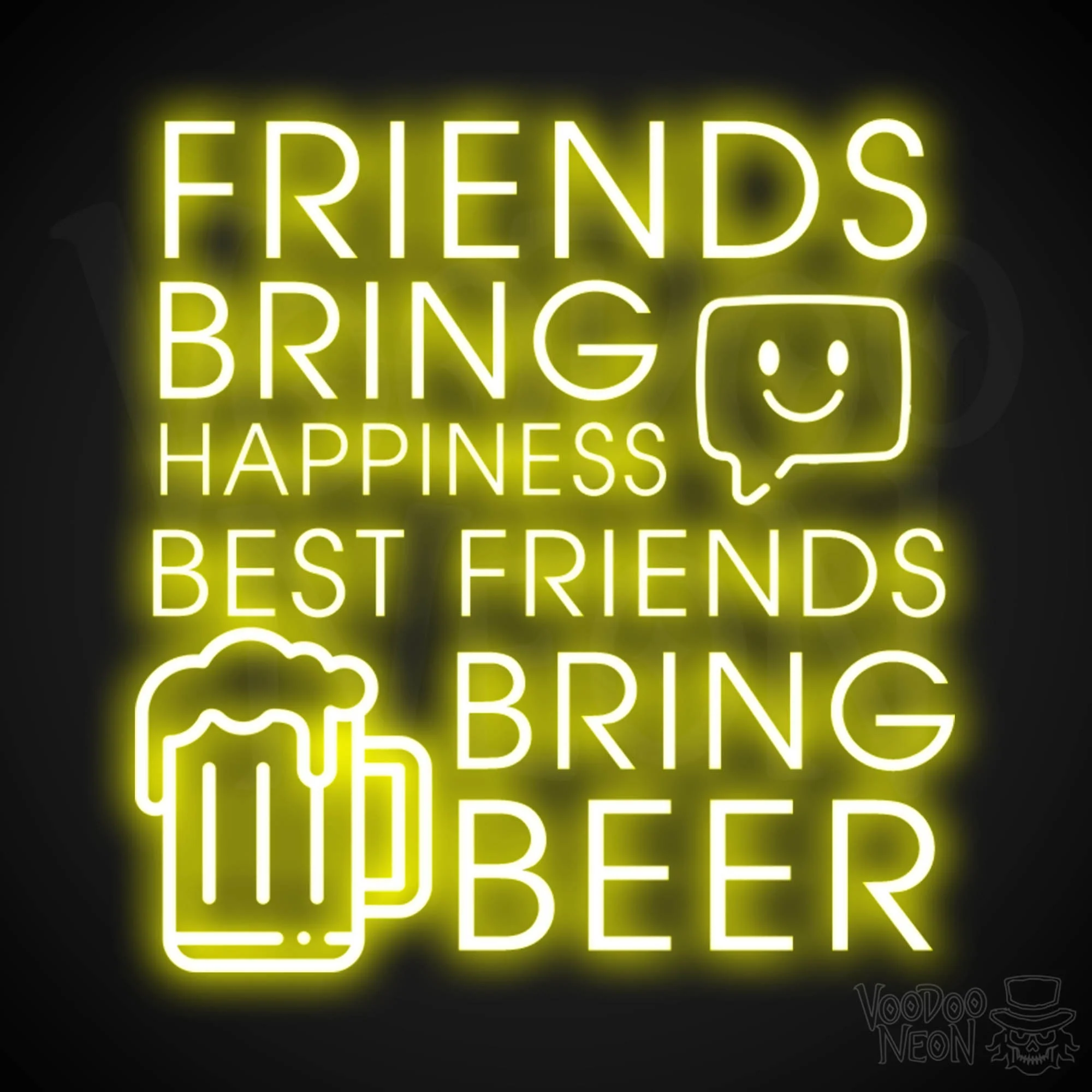 Friends Bring Happiness Best Friends Bring Beer - Image 4