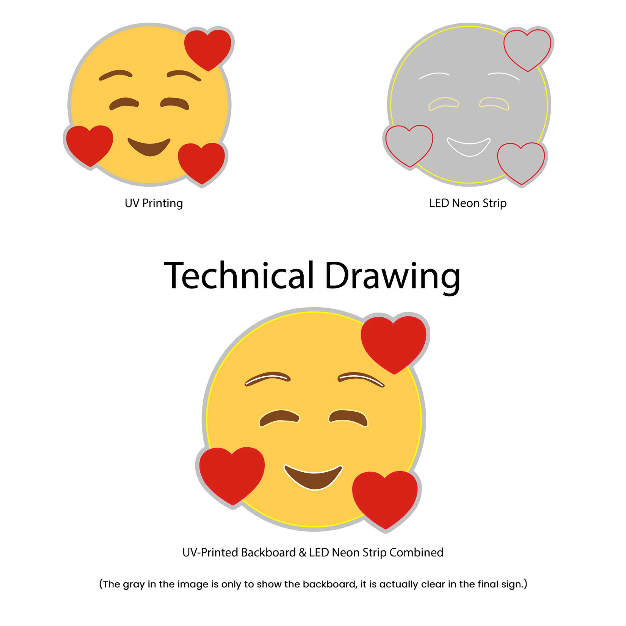Heart Face Emoji - Image 2
