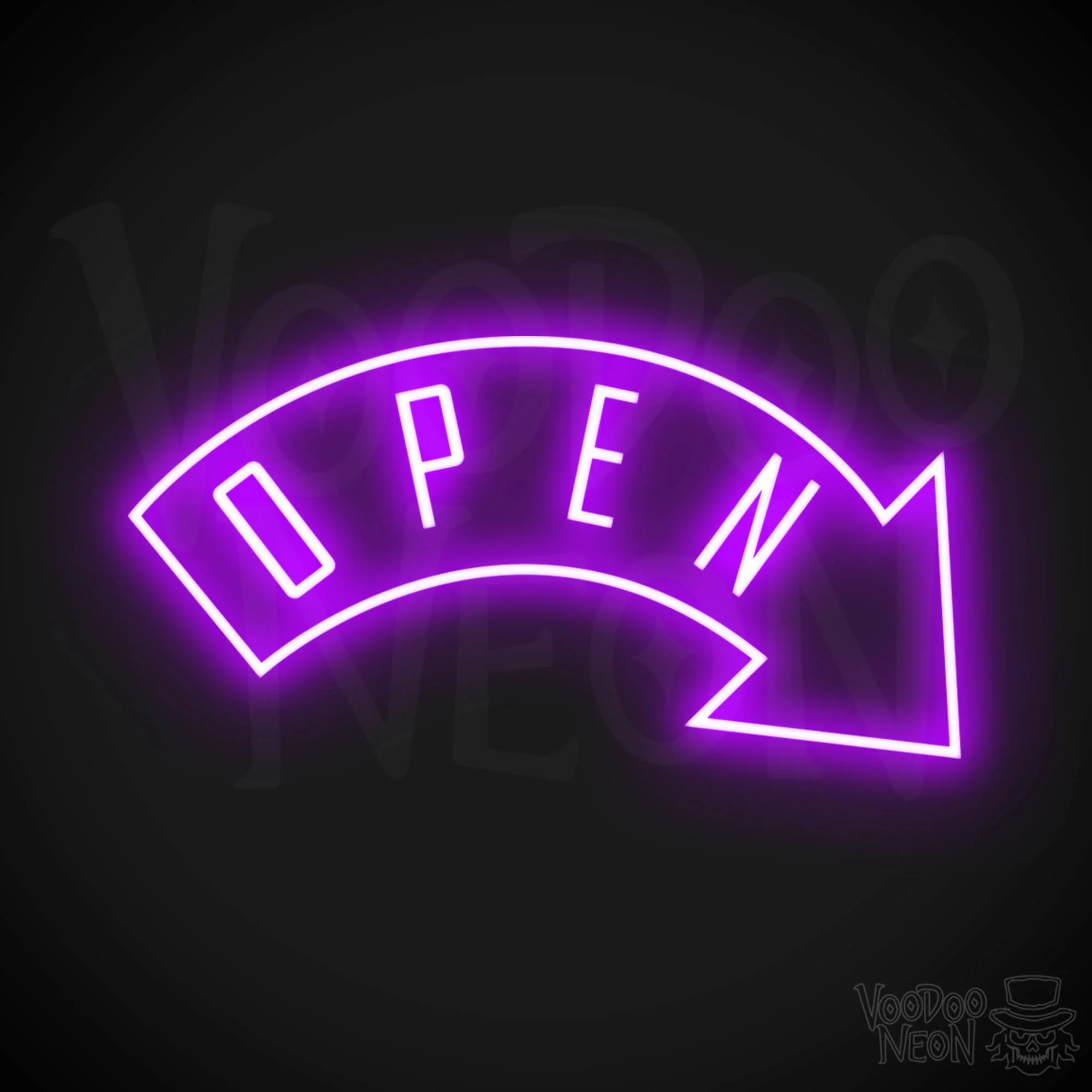 Open - Curved with Arrow - Image 9