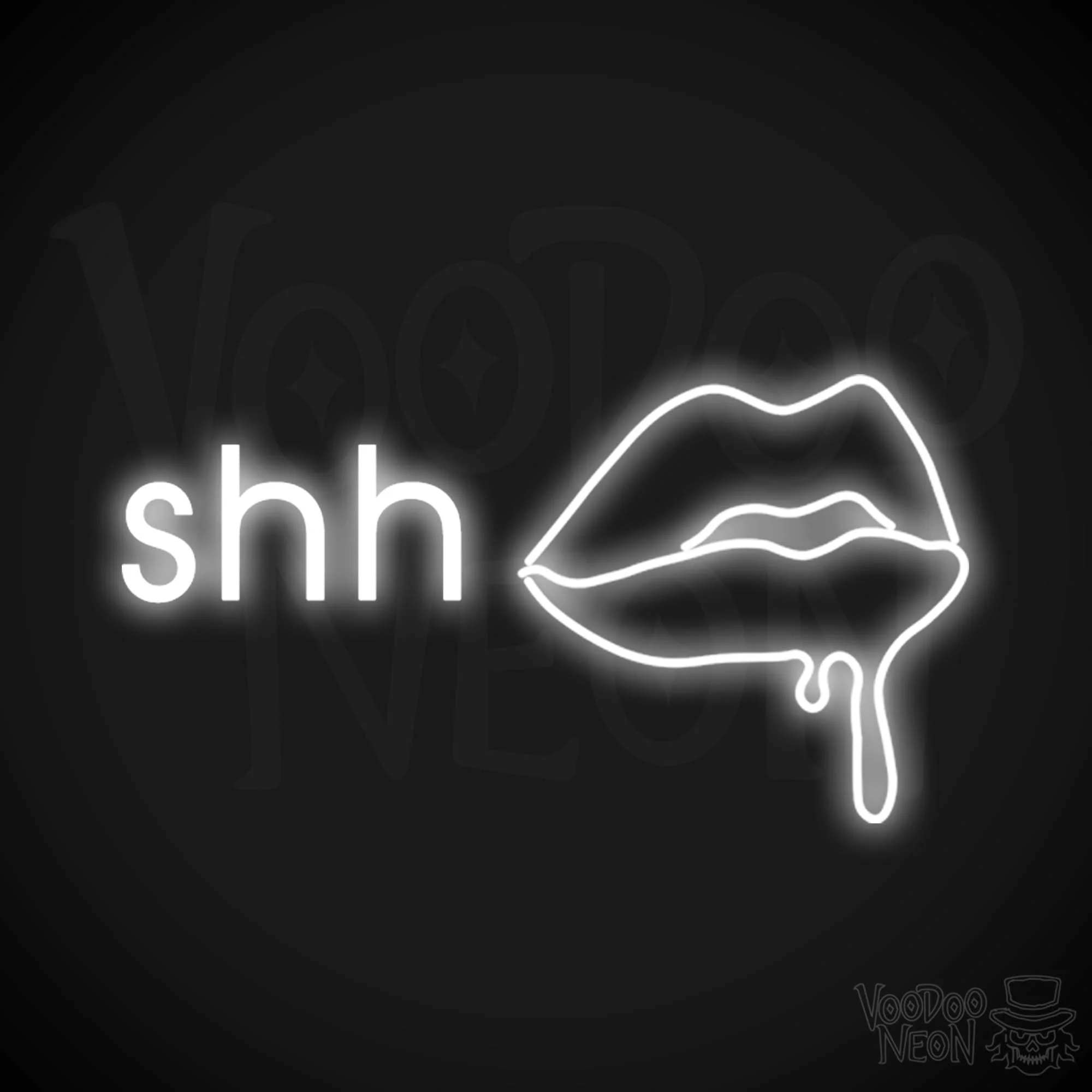 Shhh Kiss Lips