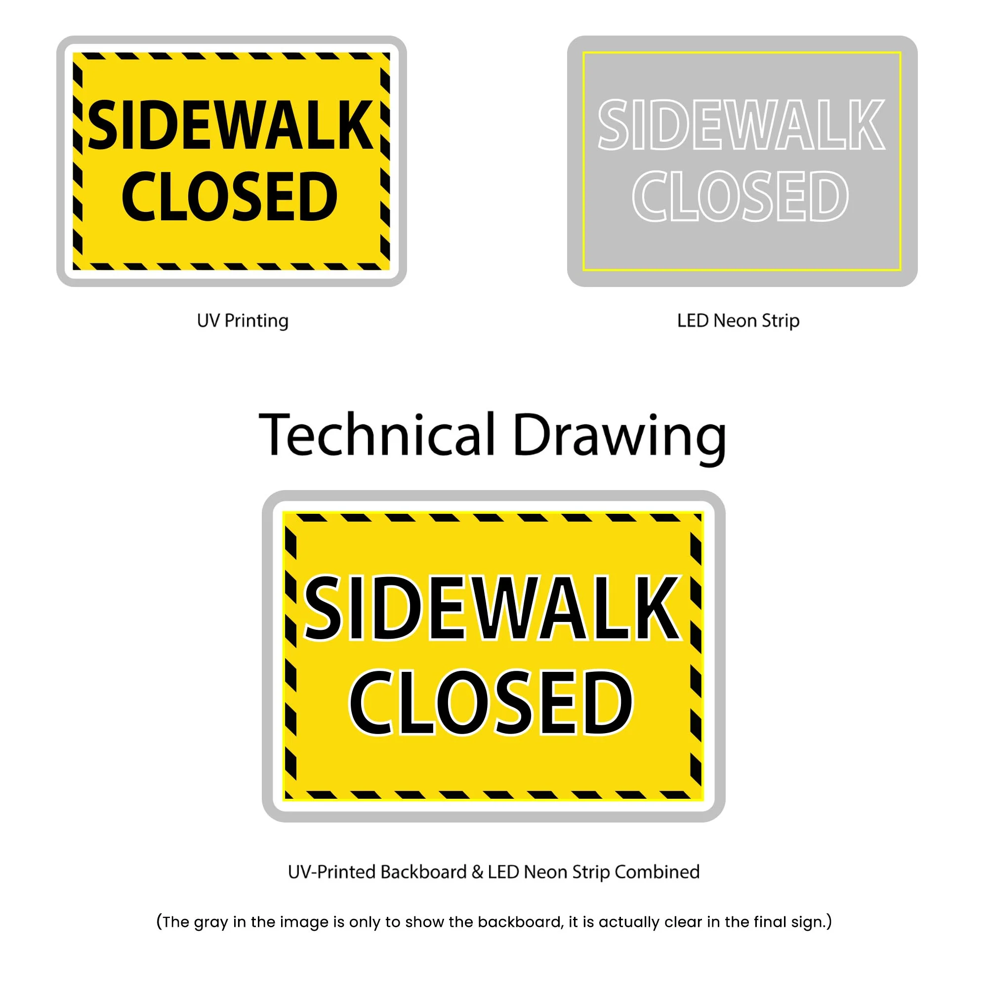 Sidewalk Closed - Image 2