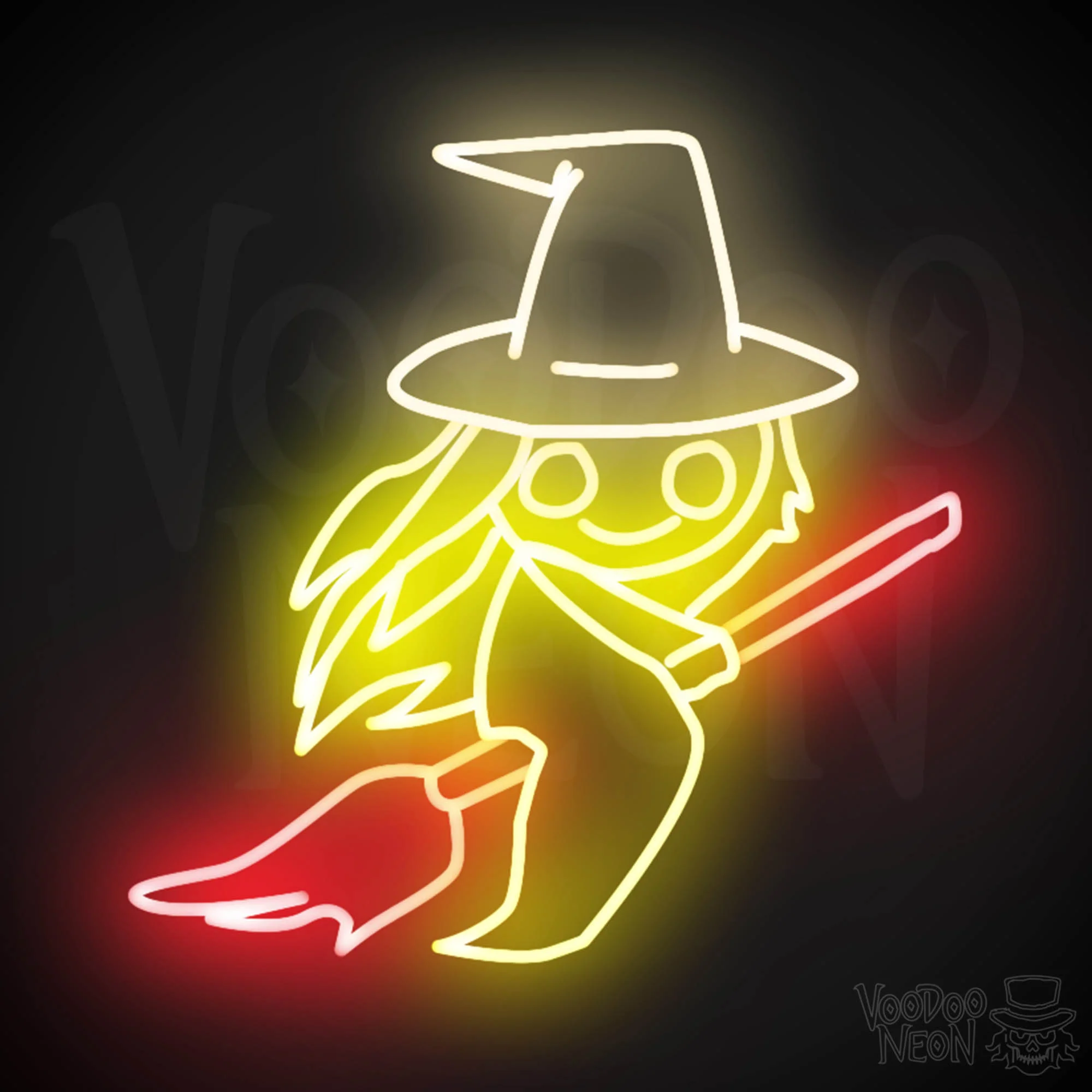 Witch On Broomstick - Image 14